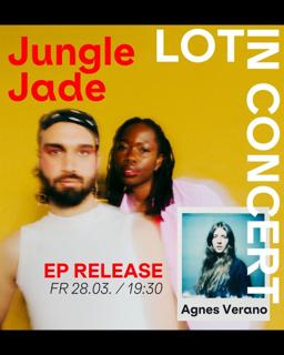 Lotinconcert: Jungle Jade + Agnes Verano