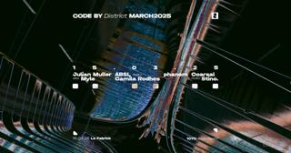 Code By District With Julian Muller Aka Myle, Absl B2B Camila Rodhes & Phanom 