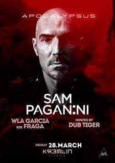 Apocalypsus: Sam Paganini, Dub Tiger, Wla Garcia B2B Fraga