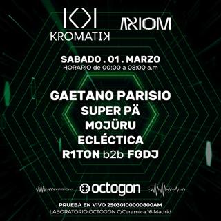 Axiom Techno Clubbing With Gaetano Parisio