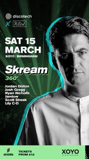 Raw X Discotech: Skream - 360' Booth