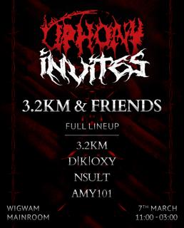 Uphony Invites: 3.2Km & Friends - 3.2Km, D|K|Oxy, Amy101, Nsult