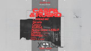 In:Motion Presents - Caspa & Rusko, Sicaria, Cesco