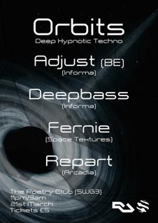 Orbits: Deep Hypnotic Techno With Adjust (Be)