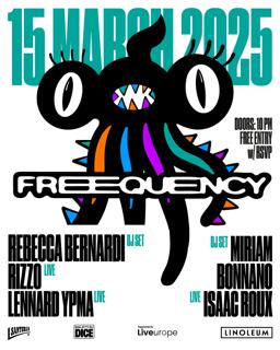 Freequency • Free Entry • Rsvp