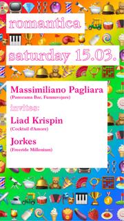 Massimiliano Pagliara (Panorama Bar) Invites Liad Krispin (Cocktail D'Amore) Jorkes