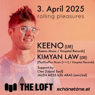 Rolling Pleasures Pres. Keeno Live & Kimyan Law Live