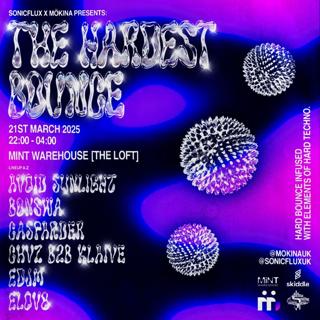 Sonicflux X Mökina Presents : The Hardest Bounce