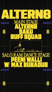 Altern 8 ☆ Saku ☆ Ruff Squad ☆ Peeni Walli ☆ Max Rubadub