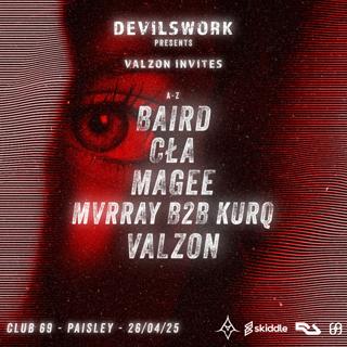 Devilswork Presents: Valzon Invites