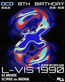 Ocd 8Th Birthday With L-Vis 1990