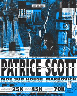 50 X Cr.43A Pres. Patrice Scott (Detroit) - Mde Sub House - Markovich