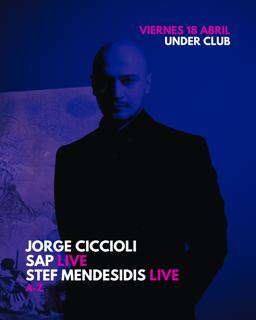 Jorge Ciccioli - Sap ( Live ) - Stef Mendesidis