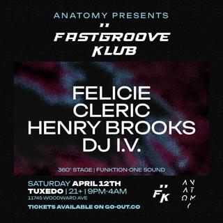 Anatomy Presents: Fastgroove Klub