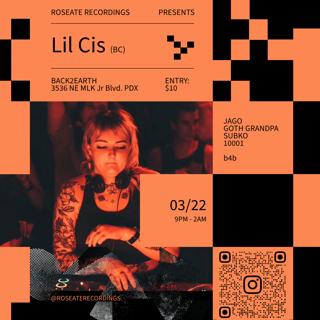 Roseate Recordings Presents: Lil Cis (Bc)