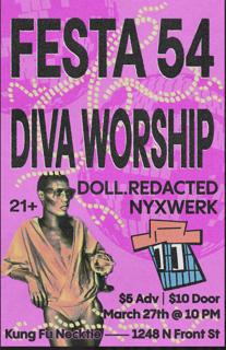 Festa 54 // Diva Worship || Nyxwerk + Doll Redacted