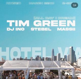 Rinsed Sf - Tim Green @ Hotel Via