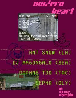 Modern Heart With Ant Snow And Dj Magongalo