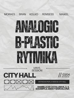 Analogic / B-Plastic / Rytmika: Vynil Session L Last Free