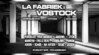 La Fabriek X Vostock - Warehouse Rave