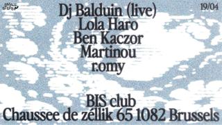 Small Steps W/ Ben Kaczor, Martinou, Dj Balduin (Live), R.Omy & Lola Haro