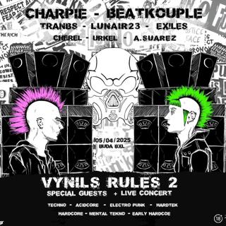 Gazmatek Party Vinyls Rules 2 + Concert Electro Punk