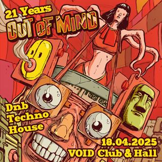 21 Years Out Of Mind With Section 63 (Uk), Crs (Dnk), Upzet, Sagrivox, Tarma, Ghost, Marie Moon