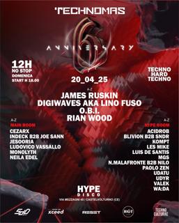 Technomas Vi Anniversary 12H 