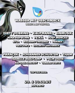 Wasser Mit Geschmack - Music & Art Festival 2025