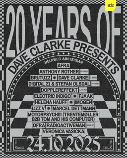 20 Years Of Dave Clarke Presents
