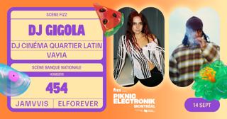 Piknic Électronik Mtl #15: Dj Gigola / Homeby6: 454