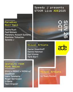 Speedy J Presents Stoor Live - Ade (Day 2)