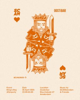 Scamsterdam King'S Day Afterparty