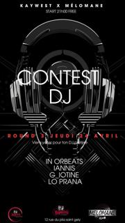 Contest DJ Kaywest x Melomane