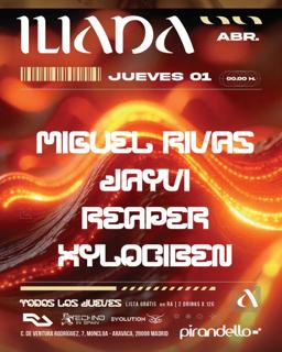 Iliada Club + Miguel Rivas + Jayvi + Reaper + Xylociben 