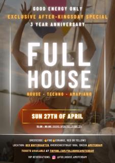 Fullhouse 3 Jaar Anniversary