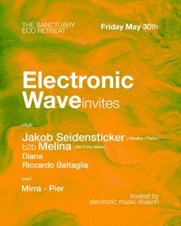 Electronic Wave Invites Jakob Seidensticker (Perlon) Melina (We R Aliens)