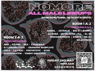No More All Male Lineups
