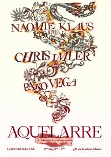 Aquelarre: Naomie Klaus + Chris Imler + Pako Vega