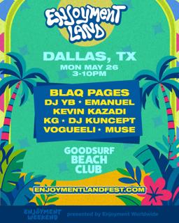 Enjoyment Land Fest (Dallas, Tx ) Memorial Day - Afrobeats & More