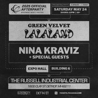 La La Land & Nina Kraviz + Special Guests - Official Movement Afterparties