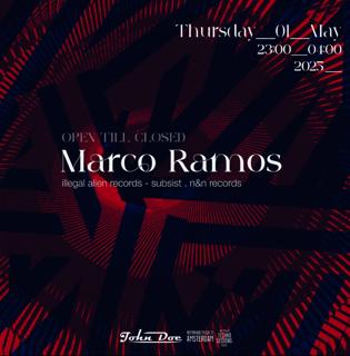 Amsterdam Techno Sessions W/ Marco Ramos (Illegal Alien Records - Subsist)