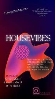 House Vibes: 24Theflow · 27 50 Sounds · David Oberle · Van K