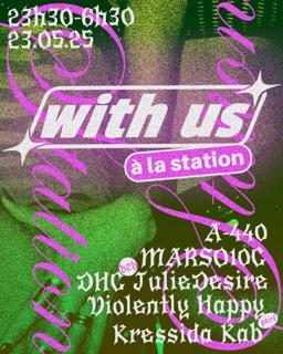 With Us — Violently Happy • A440