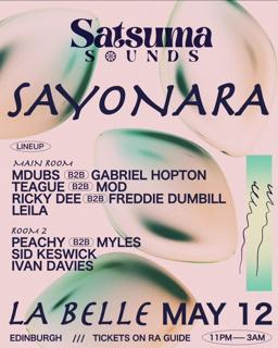 Satsuma Sounds: Sayonara