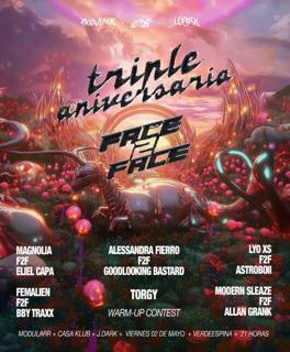 Triple Aniversario: Modularr X J.Dark X Casa Klub