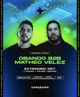 Sonorama Pres / Obando B2B Matheo Velez Extended Set