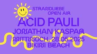 Acid Pauli & Jonathan Kaspar - Strandliebe Open Air I Bikini Beach Bonn