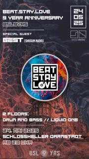 Beat.Stay.Love 9 Year Anniversary With Gest