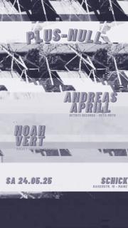 Plus-Null: Andreas Aprill · Noah Vert